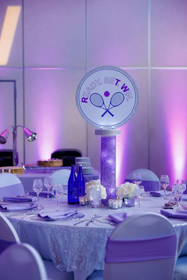 LED Logo Centerpiece