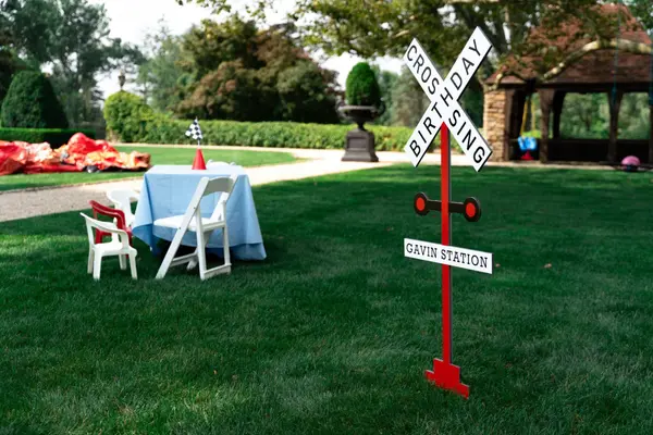 Railroad Sign Cut Out