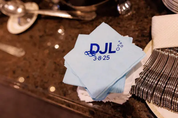 Swimming Themed Cocktail Napkins