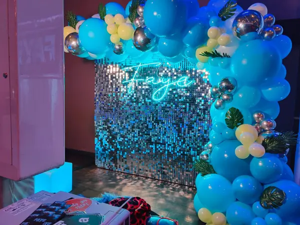 Beach Theme Balloon Garland
