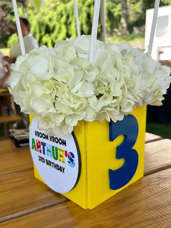 Floral Photo Cube