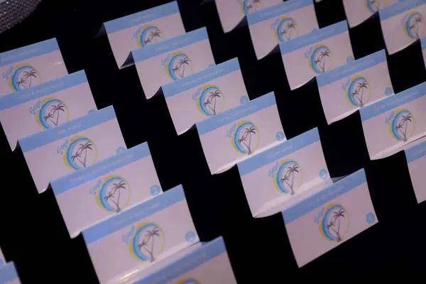Beach Theme Seating Cards