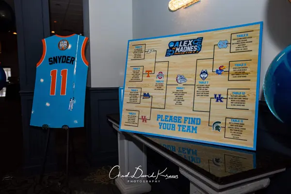 Basketball Theme Seating Chart