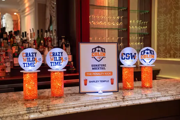 Soccer Signature Mocktail Drink Sign