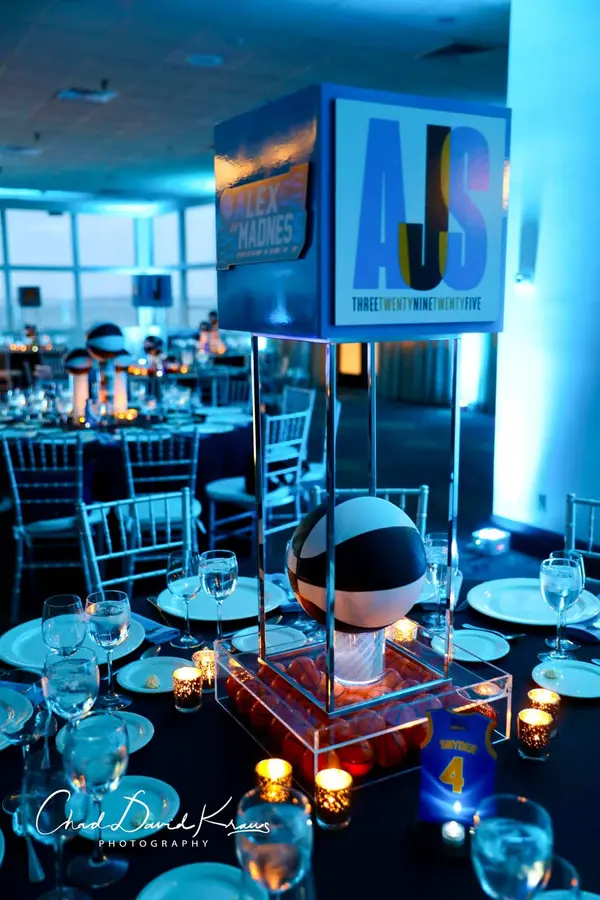 Basketball Themed Centerpiece