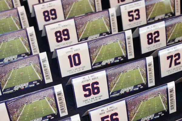 Giants Place Cards