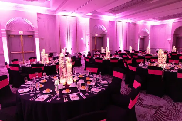 Hot Pink Uplighting