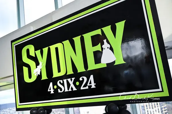 Wicked Themed Backdrop