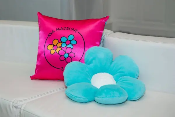 Custom Flower Pillow