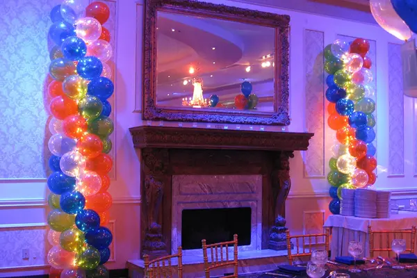 Bar Mitzvah Balloon Columns