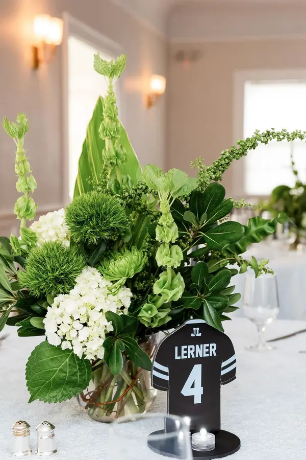 Custom Football Jersey Table Sign