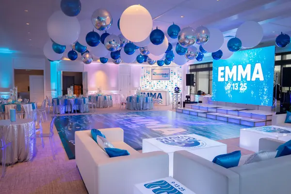 Custom Water Dance Floor Wrap