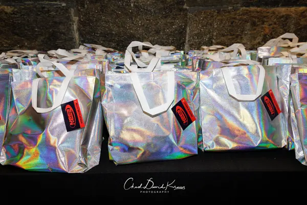 Silver Bag & Tag Favors