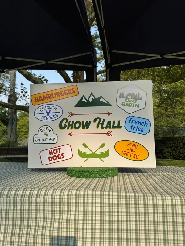 Custom Food Sign