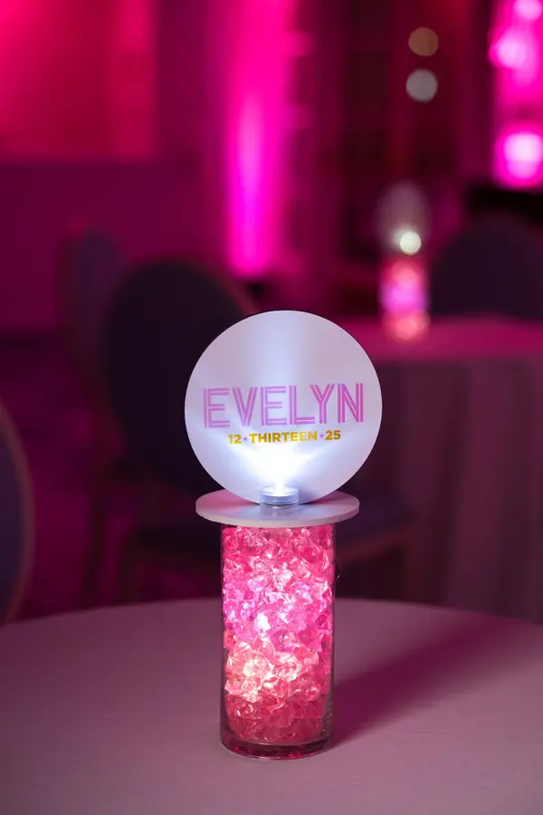 Pink Mini Logo Topper