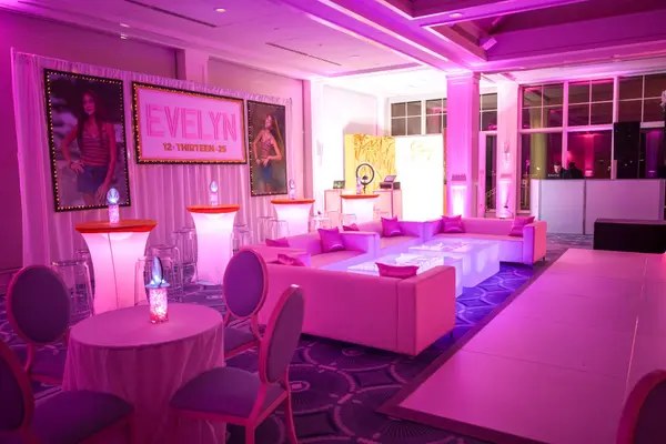 Pink LED Lounge