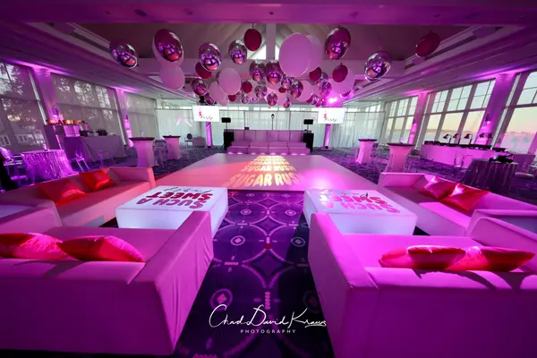 Pink Candy Theme Bat Mitzvah Party