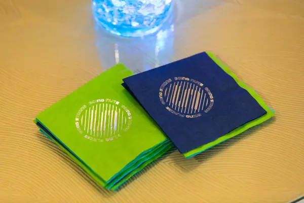 Custom Cocktail Napkins with Logo