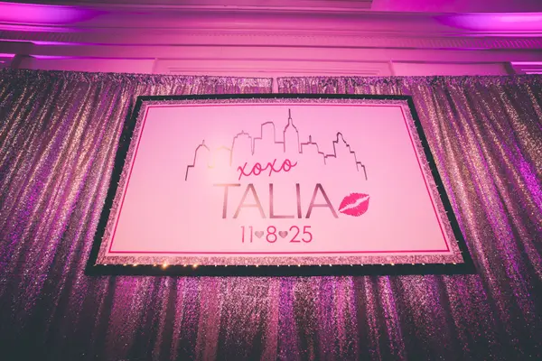 Bat Mitzvah Printed Sign