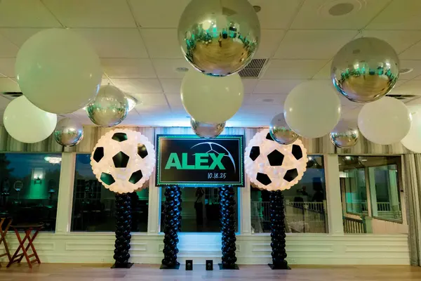 Soccer Balloon Sculptures