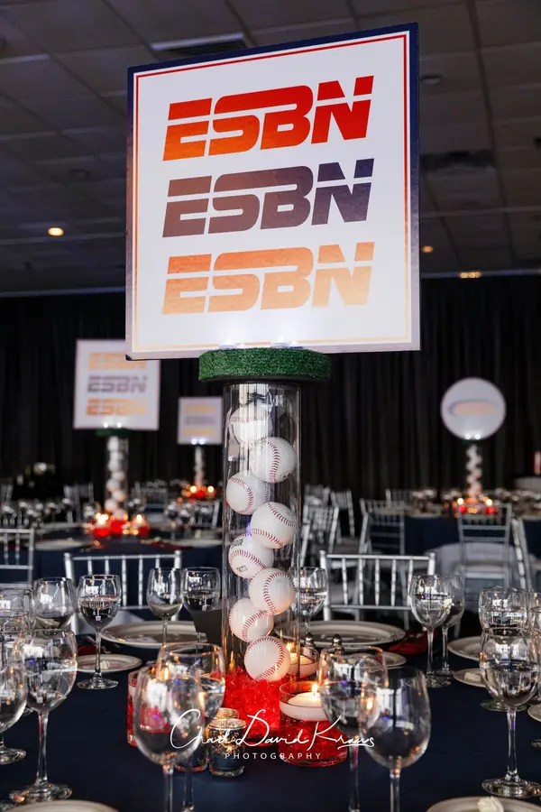 Baseball Centerpiece
