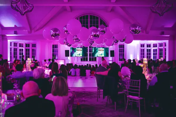 Pink Uplighting