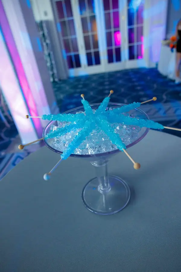 Blue Rock Candy Martini