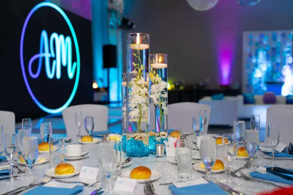 LED Orchid Centerpiece