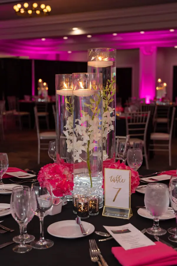 LED Orchid Centerpiece
