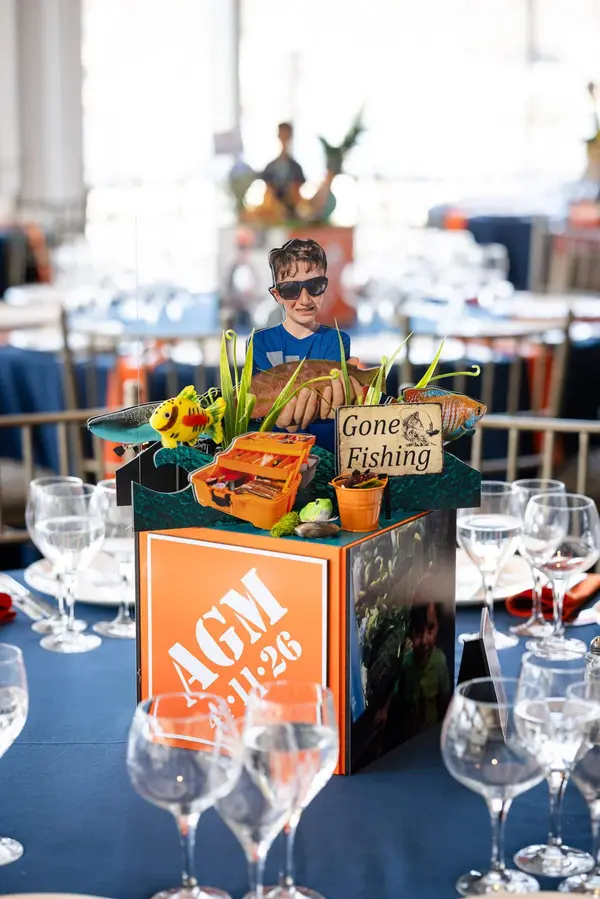 Fishing Centerpiece