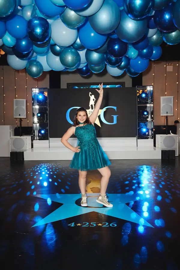 Blue Balloon Ceiling