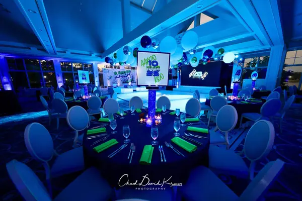 Green & Blue Bar Mitzvah