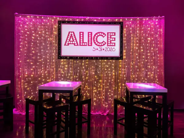 Fairy Light Backdrop