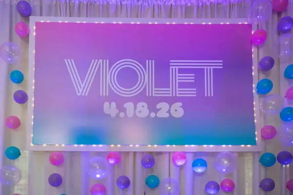 Ombre Printed Sign