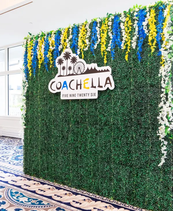 Coachella Photo Backdrop