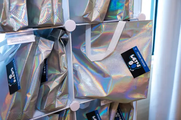 Silver Swag Bags
