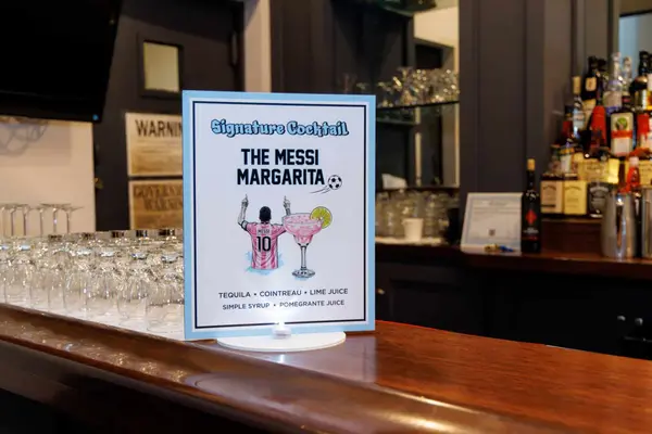 Soccer Drink Sign