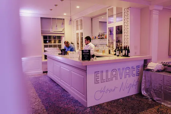 Ella's Bat Mitzvah Ellavate Your Night branded bar