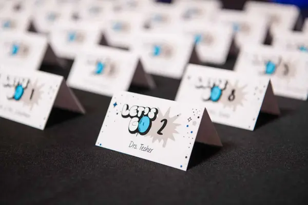 Graffiti Place Cards