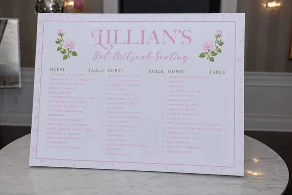 Love Shack Fancy Seating Chart