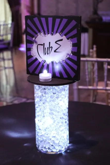 Club Themed Centerpiece