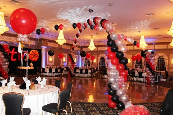 Balloon Gazebo over Dance Floor