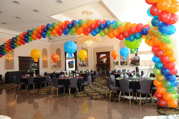Balloon Wrap Around Dance Floor