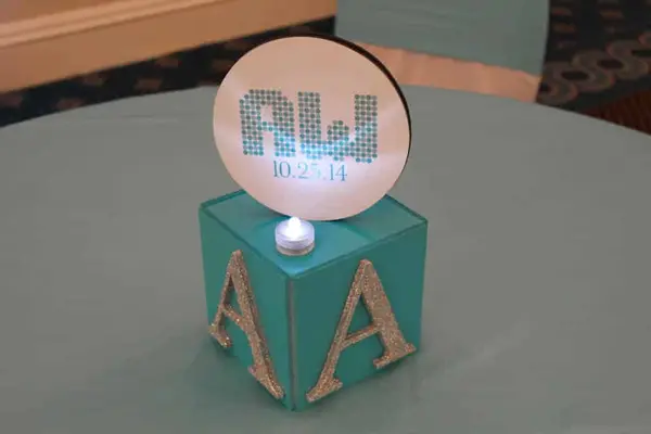 Mini Logo Centerpiece