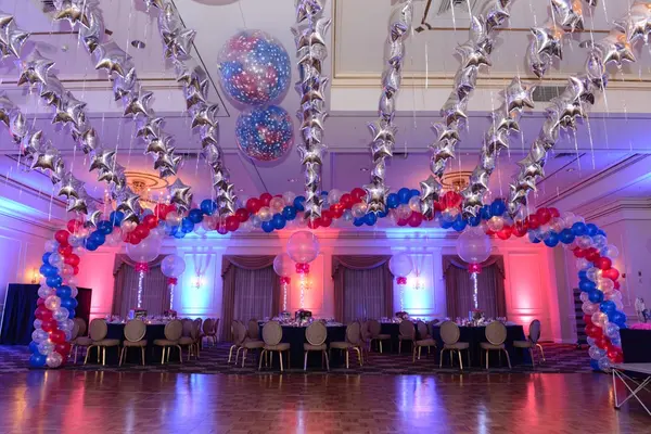 Balloon Canopy Wrap Around Dance Floor