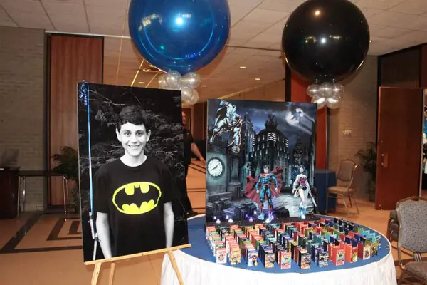 Comic Themed Display