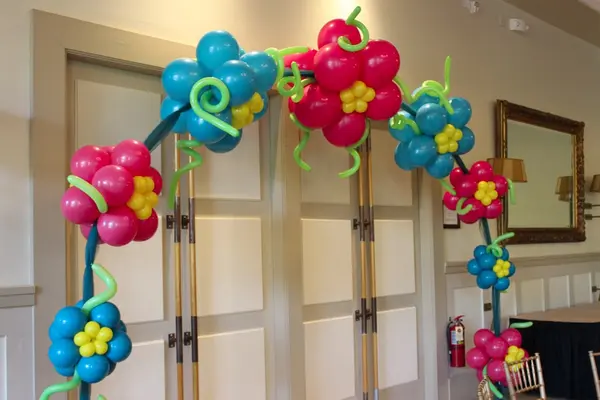 Flower Balloon Arch