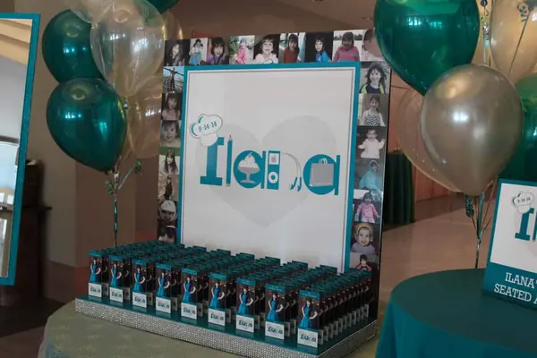 Bat Mitzvah Display