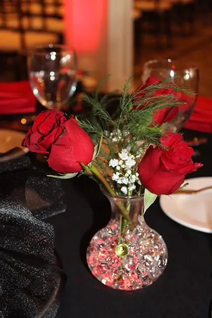 Rose Cocktail Centerpiece