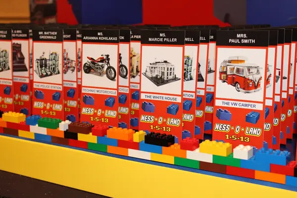 Lego Ticket Place Cards